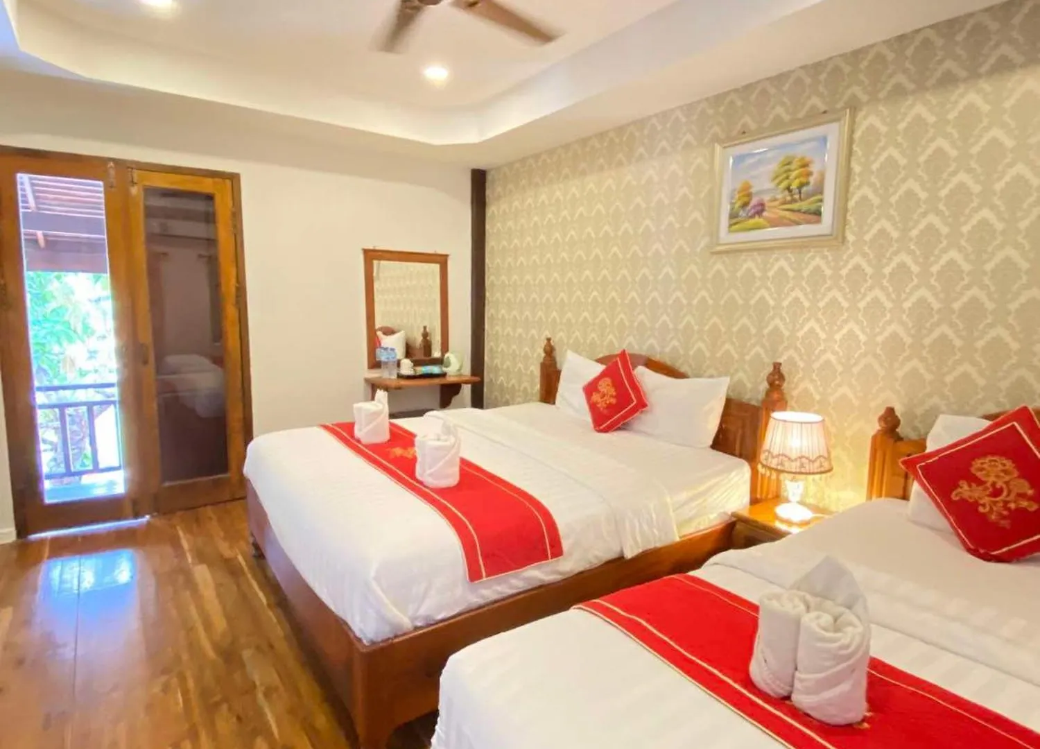 Golden Lotus Namkhan River View Luang Prabang Hotel